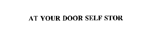AT YOUR DOOR SELF STOR