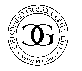 CG CERTIFIED GOLD, CORP., LTD.