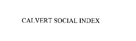 CALVERT SOCIAL INDEX