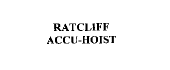 RATCLIFF ACCU-HOIST