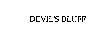 DEVIL'S BLUFF