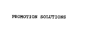 PROMOTION SOLUTIONS