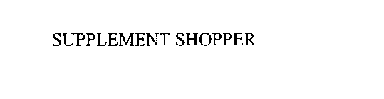 SUPPLEMENT SHOPPER