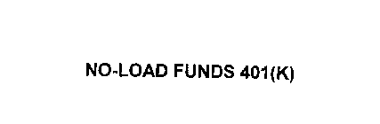 NO-LOAD FUNDS 401(K)