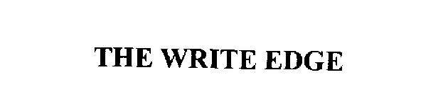THE WRITE EDGE
