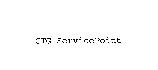 CTG SERVICEPOINT