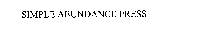 SIMPLE ABUNDANCE PRESS