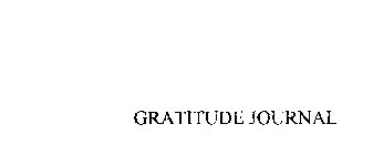 GRATITUDE JOURNAL