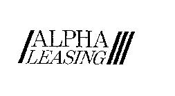 ALPHA LEASING