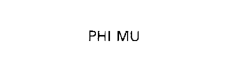 PHI MU