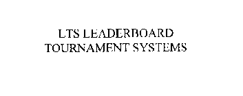 LTS LEADERBOARD TOURNAMENT SYSTEMS