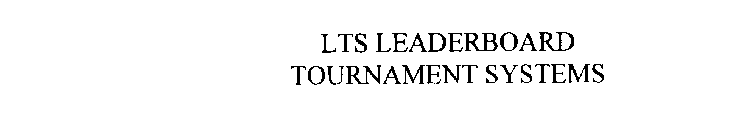 LTS LEADERBOARD TOURNAMENT SYSTEMS