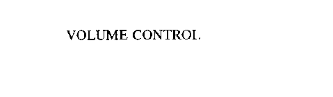 VOLUME CONTROL