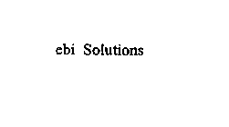 EBI SOLUTIONS