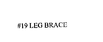 19 LEG BRACE