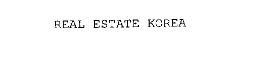 REAL ESTATE KOREA