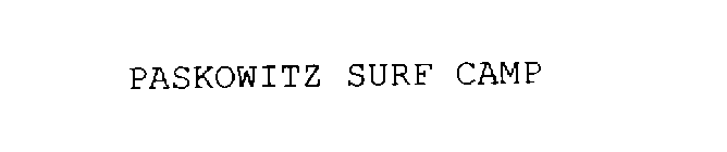 PASKOWITZ SURF CAMP
