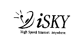 ISKY HIGH SPEED INTERNET. ANYWHERE.