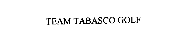 TEAM TABASCO GOLF