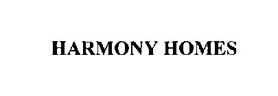 HARMONY HOMES