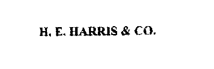 H.E. HARRIS & CO.
