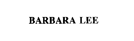 BARBARA LEE