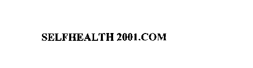 SELFHEALTH 2001.COM