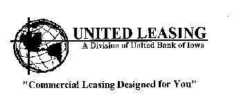 UNITED LEASING A DIVISION OF UNITED BANK OF IOWA 