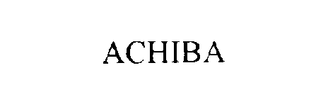 ACHIBA