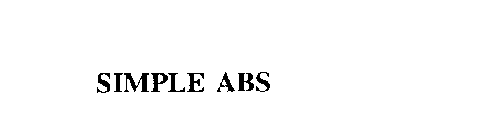 SIMPLE ABS