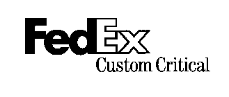 FEDEX CUSTOM CRITICAL
