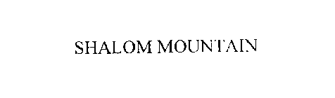 SHALOM MOUNTAIN