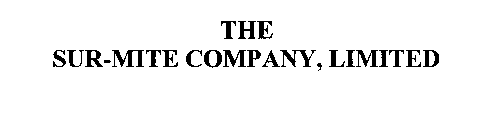 THE SUR-MITE COMPANY, LIMITED