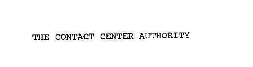 THE CONTACT CENTER AUTHORITY