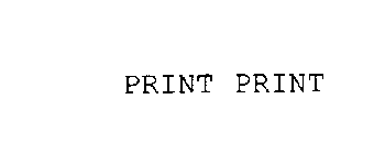 PRINT PRINT