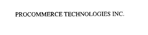 PROCOMMERCE TECHNOLOGIES INC.