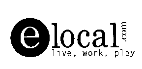 ELOCAL.COM LIVE, WORK, PLAY
