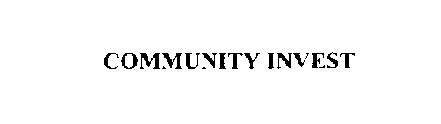 COMMUNITY INVEST