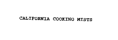 CALIFORNIA COOKING MISTS