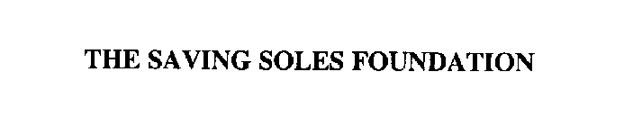 THE SAVING SOLES FOUNDATION