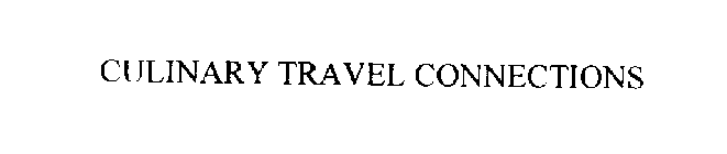 CULINARY TRAVEL CONNECTIONS