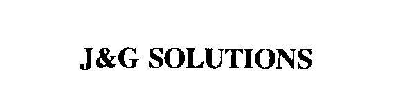 J&G SOLUTIONS