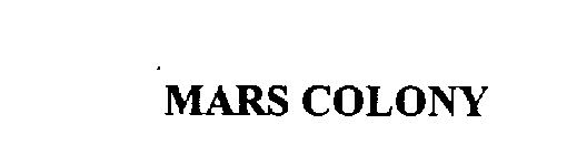 MARS COLONY