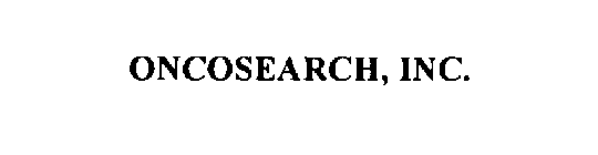 ONCOSEARCH, INC.