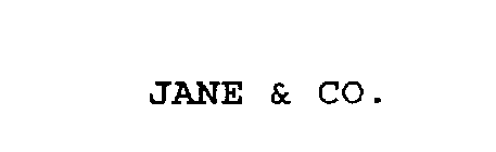 JANE & CO.