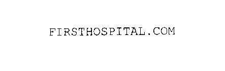 FIRSTHOSPITAL.COM