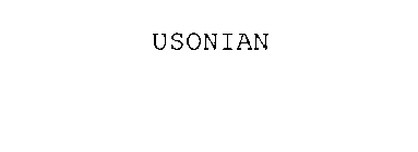 USONIAN