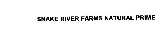 SNAKE RIVER FARMS NATURAL PRIME
