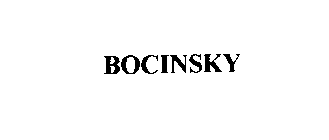 BOCINSKY