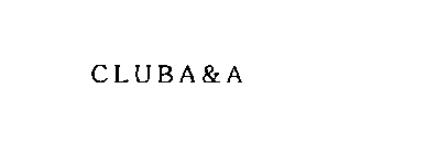 CLUBA&A
